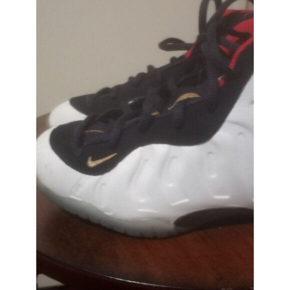 Nike Little Posite 1 Sneaker-723946-403 Olympic USA Red White Blue-(GS) 3Y - Picture 9 of 14